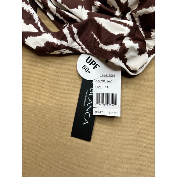 La Blanca Fierce Lines Hipster Bikini Bottom 14 NWT - Picture 5 of 5